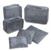 Kit Necessaire 6 Pçs Promocional em Marabá – Cinza