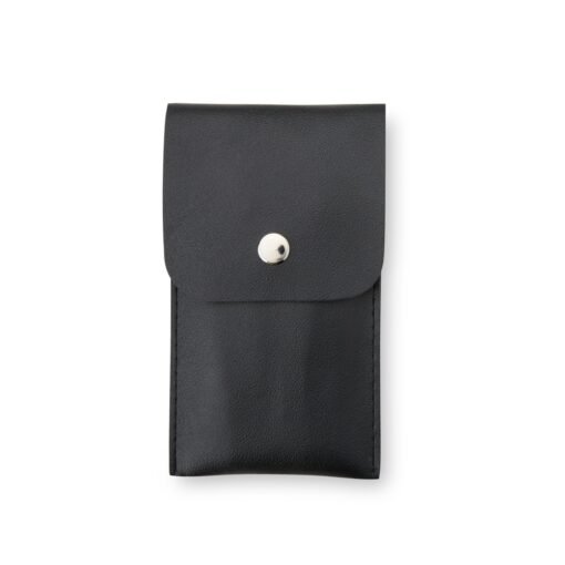 Kit Pincel Personalizado Couro Sintético - Preto SPX-18877-PRE