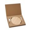 Kit P/ Queijo 3 Pçs para Empresas em Itatiba – Marrom