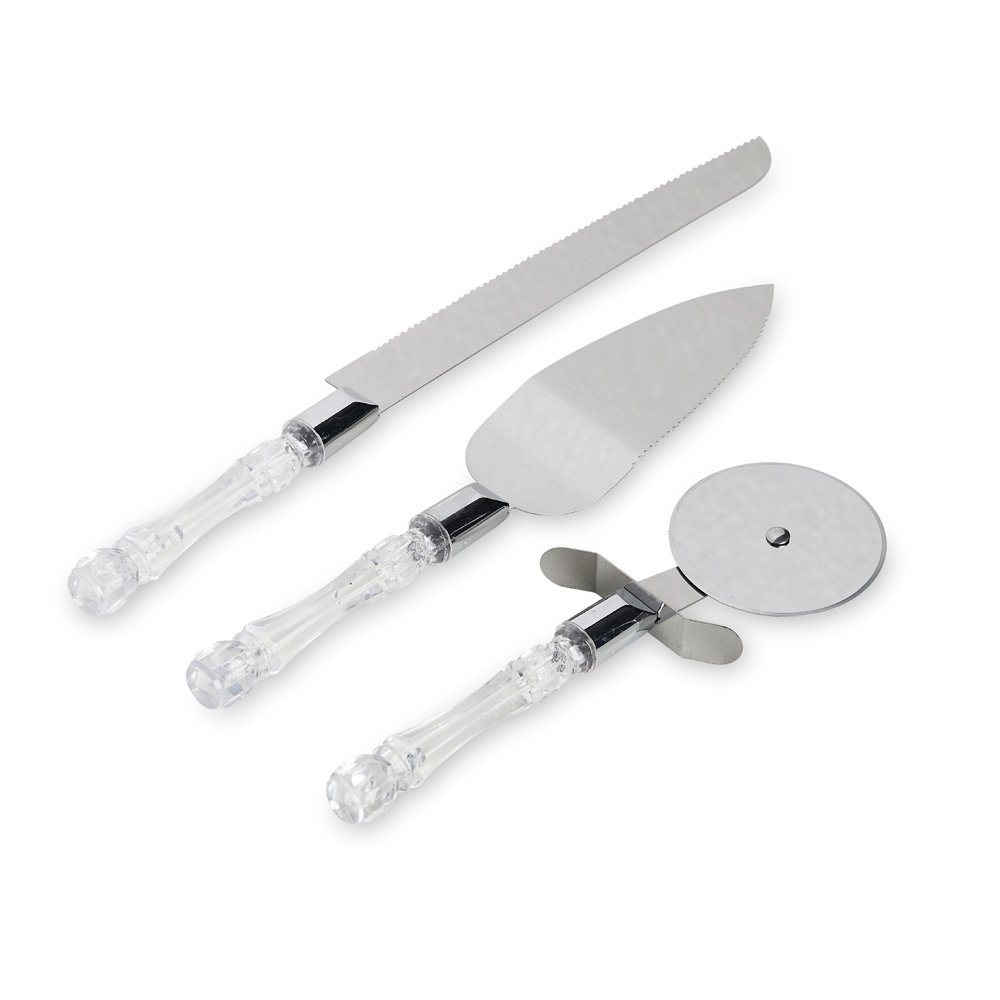 KIT UTENSÍLIOS DE COZINHA 3PÇS  SPX-18685 NA COR BRANCO