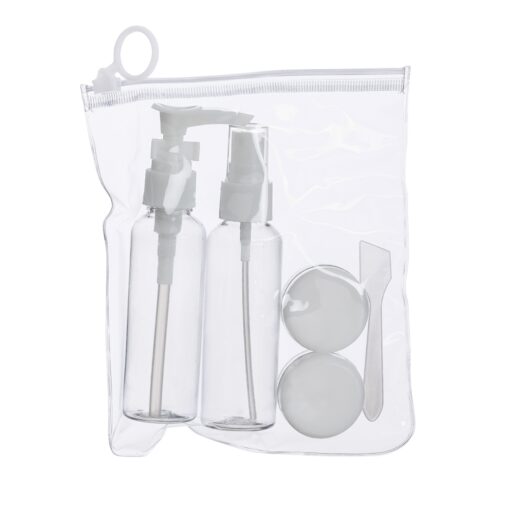 Kit Viagem Personalizado Plástico 70Ml - Branco