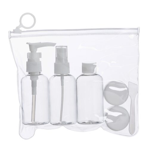 Kit Viagem Personalizado Plástico 80Ml - Branco