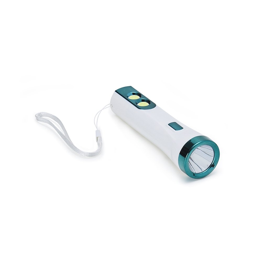 LANTERNA RECARREGÁVEL SPX-05053 NA COR BRANCO