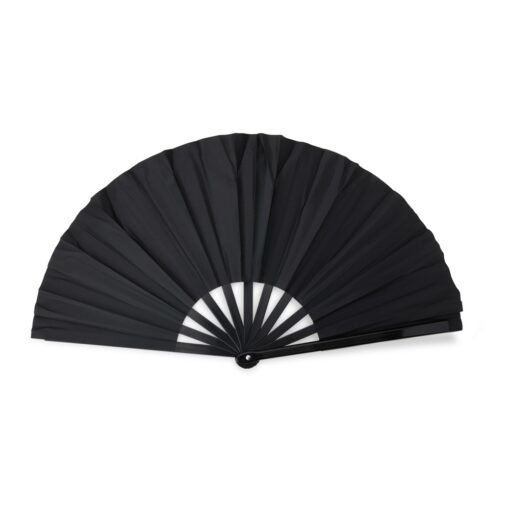 Leque Personalizado Plástico - Preto SPX-02797-PRE