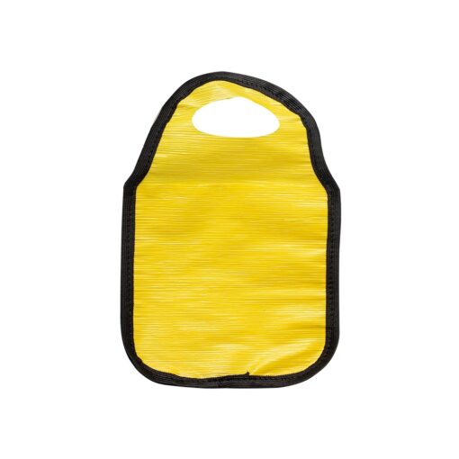 Lixocar De Plástico Reciclável | Personalização Com Logo na cor amarelo