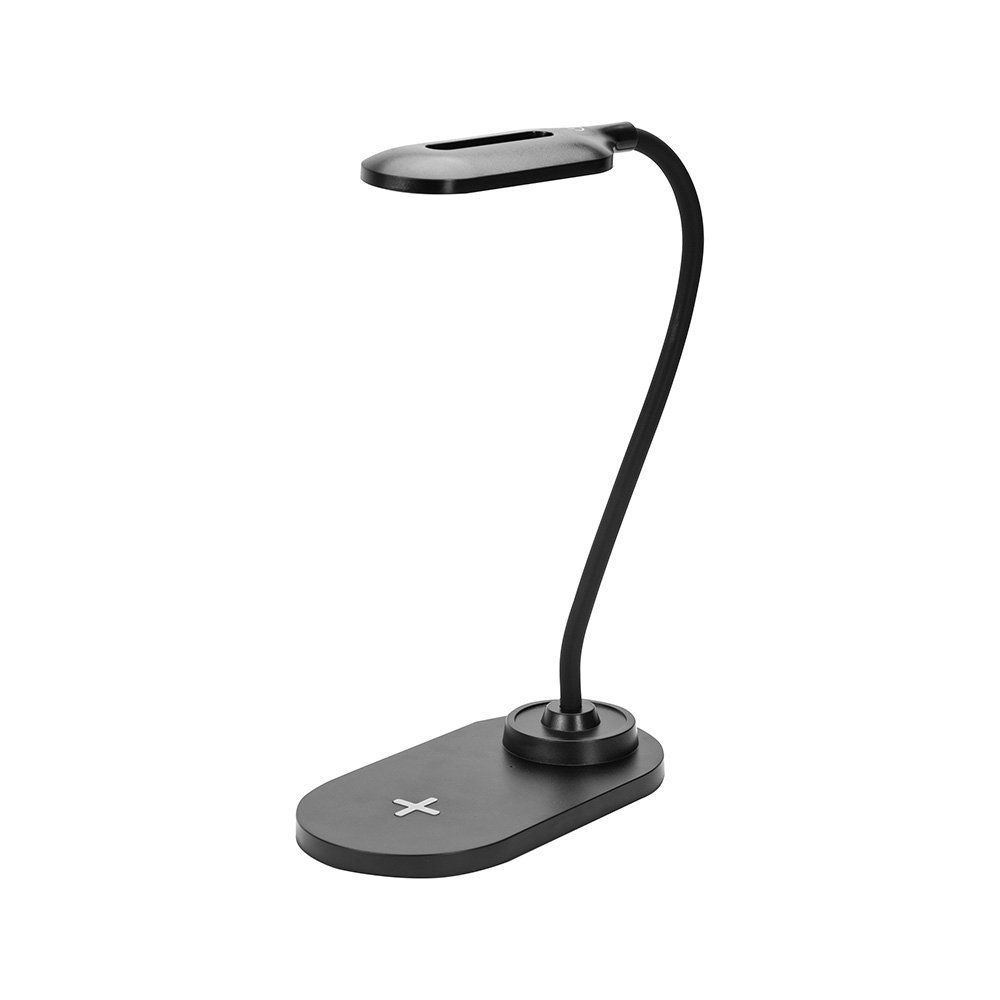 LUMINARIA LED CARREGADOR S/ FIO SPX-15233 NA COR PRETO