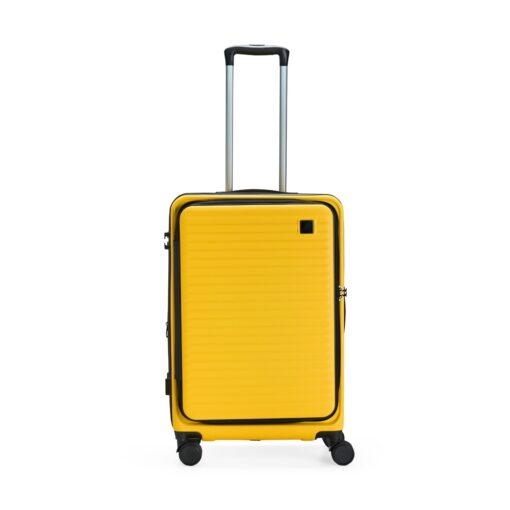 Mala Com Logo Abs 66L na cor amarelo