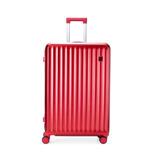 Mala Com Logo De Viagem 105 Litros na cor vermelho