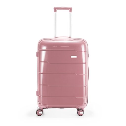 Mala Promocional De Viagem 66L na cor rosa