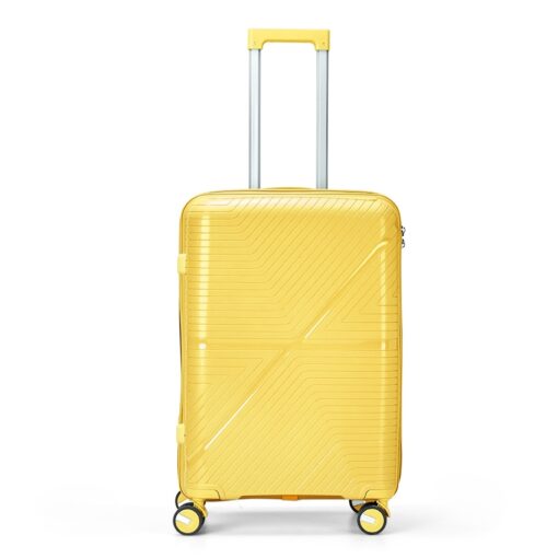 Mala Personalizada De Viagem 67L na cor amarelo