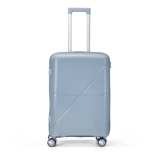 Mala Com Logo De Viagem 67L na cor azul