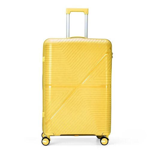 Mala Promocional De Viagem 106L na cor amarelo