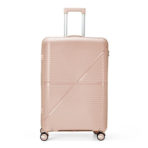 Mala Personalizada De Viagem 106L na cor rosa