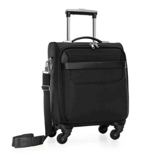 Mala Personalizada De Viagem Padrão Bagagem De Mão na cor preto