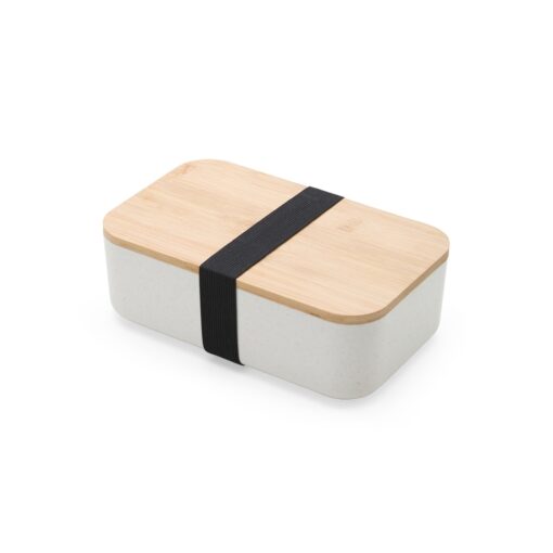 Marmita Personalizada Bambu 1L - Bege/Bambu | Brindes Brasil