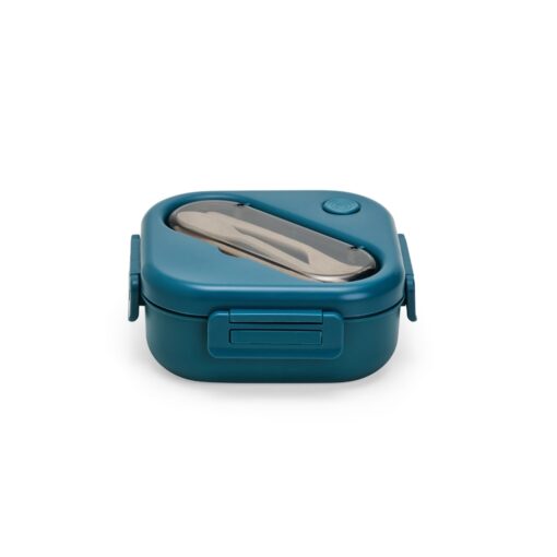 Marmita Personalizada Silicone 1,2L - Azul | Brindes Brasil