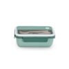 Marmita Personalizada Silicone 1L - Verde | Brindes Brasil