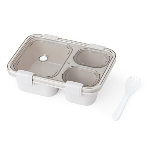 Marmita Personalizada 800Ml - Cinza/Transparente