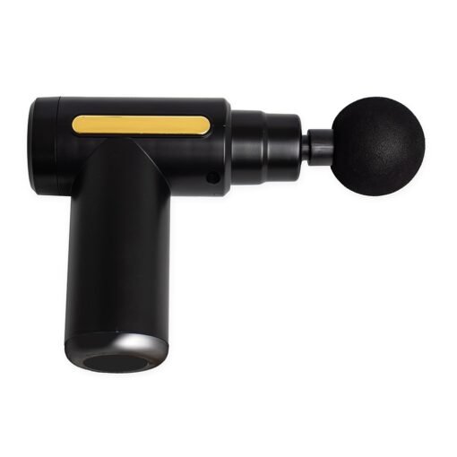 Massageador Personalizado Plástico - Preto/Dourado