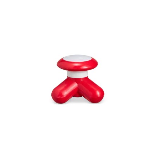 Mini Massageador Corporal | Brinde Corporativo na cor vermelho