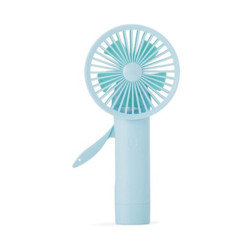 Mini Ventilador Manual | Produto Promocional na cor azul