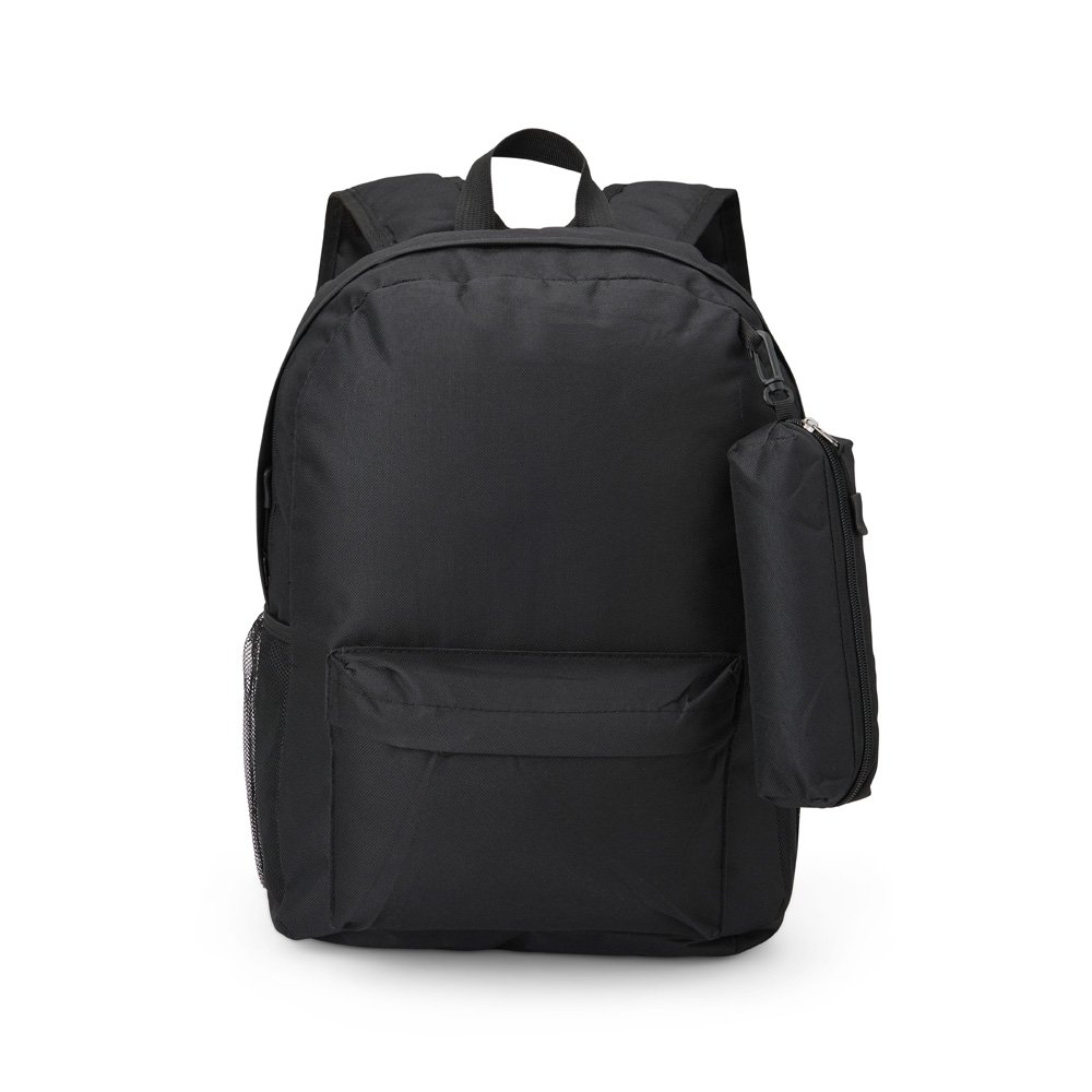 MOCHILA NYLON 20 LITROS C/ ESTOJO SPX-04508B-PRE NA COR PRETO