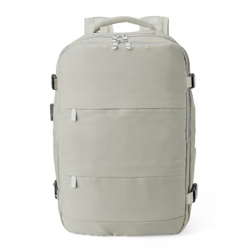 Mochila Para Brindes Poliéster 35L na cor cinza