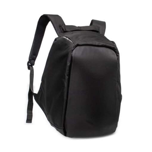 Mochila Promocional Anti-Furto USB 24L na cor preto