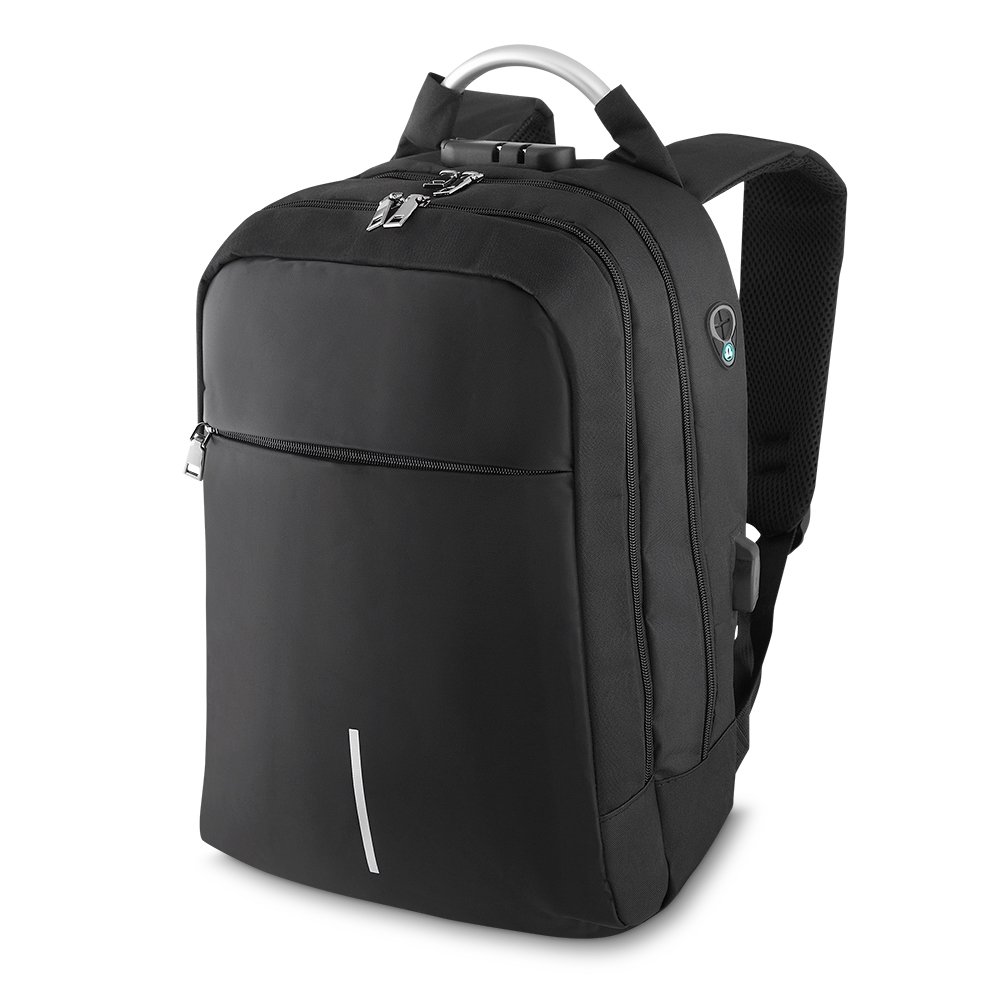 MOCHILA C/ CADEADO SEGREDO SPX-14185 NA COR PRETO