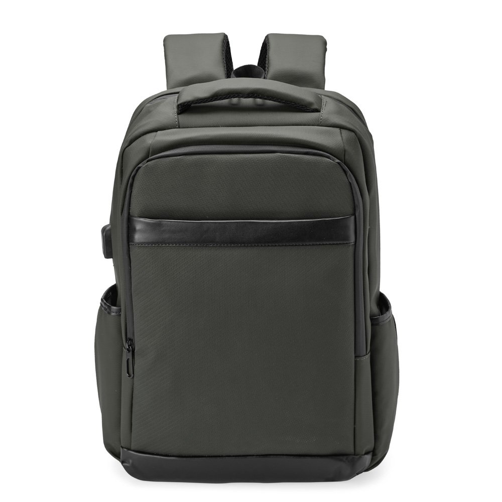 MOCHILA COURO SINTÉTICO USB 36 LITROS SPX-08172 NA COR VERDE
