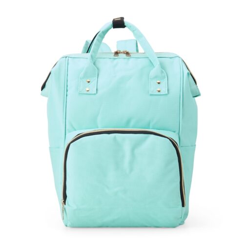 Mochila Para Brindes Funcional Oxford 21L na cor verde