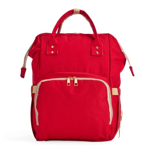 Mochila Com Logo Funcional Oxford 19L na cor vermelho
