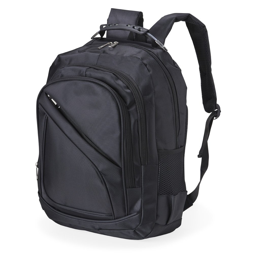 MOCHILA NYLON POLIESTER SPX-E@02067 NA COR PRETO