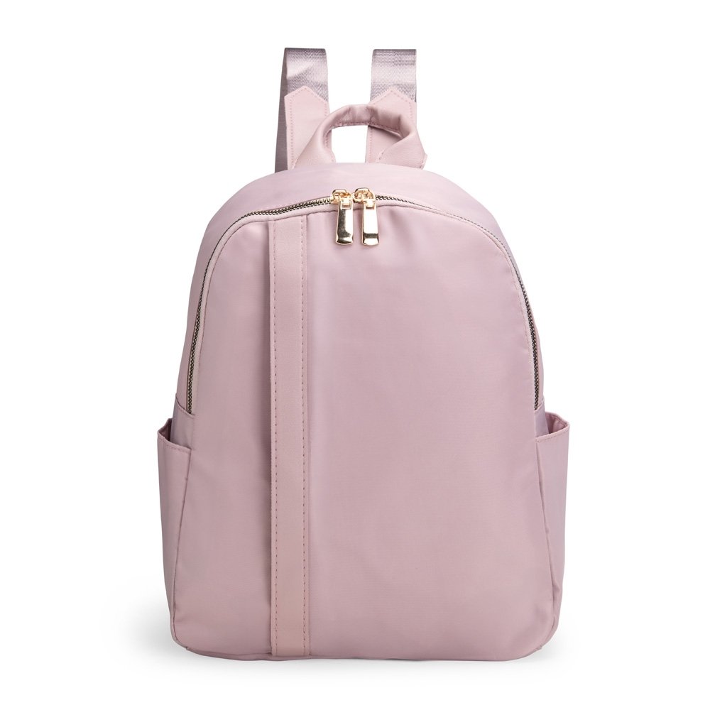 MOCHILA FEMININA DE TECIDO OXFORD SPX-E@08316 NA COR ROSA
