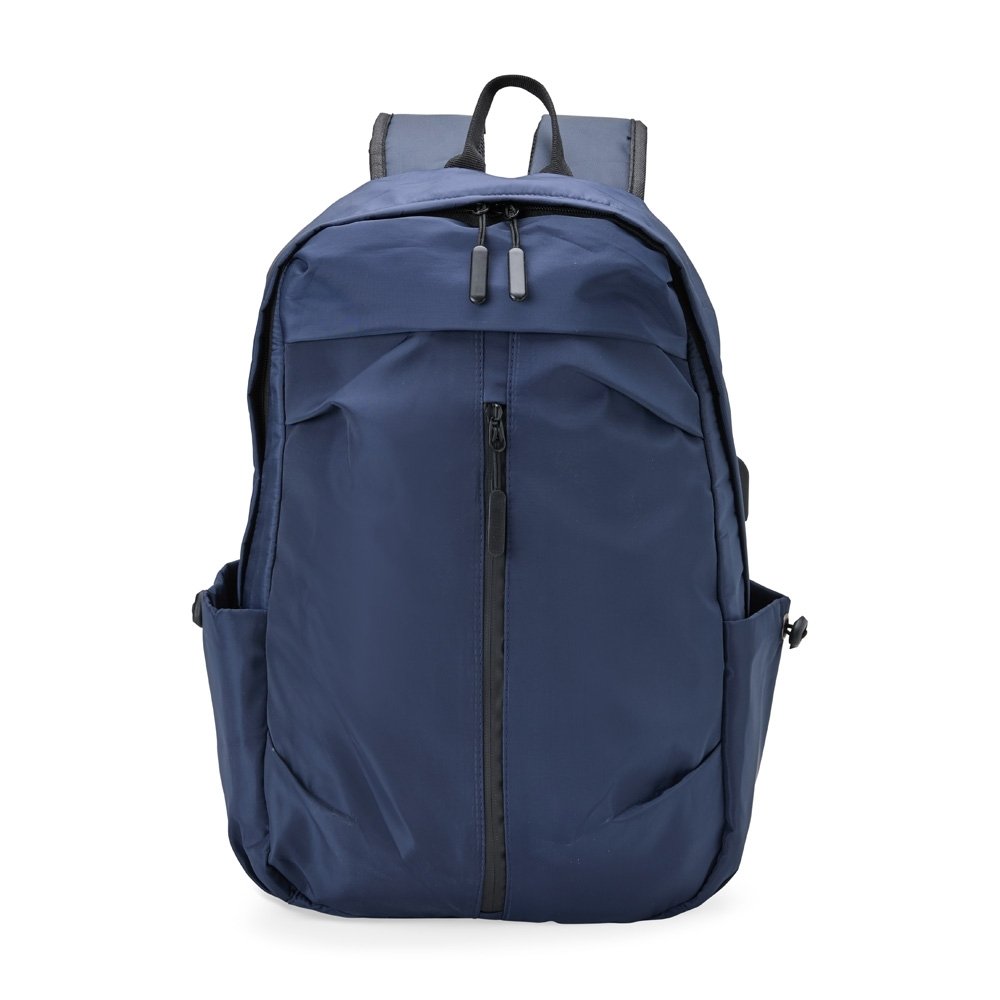 MOCHILA DE TECIDO COMPOSTO SPX-E@08253 NA COR AZUL