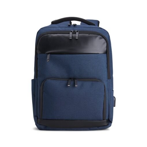 Mochila Promocional Poliéster 23L na cor azul