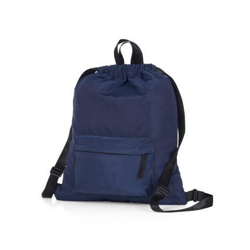 Sacochila Personalizada Poliéster na cor azul