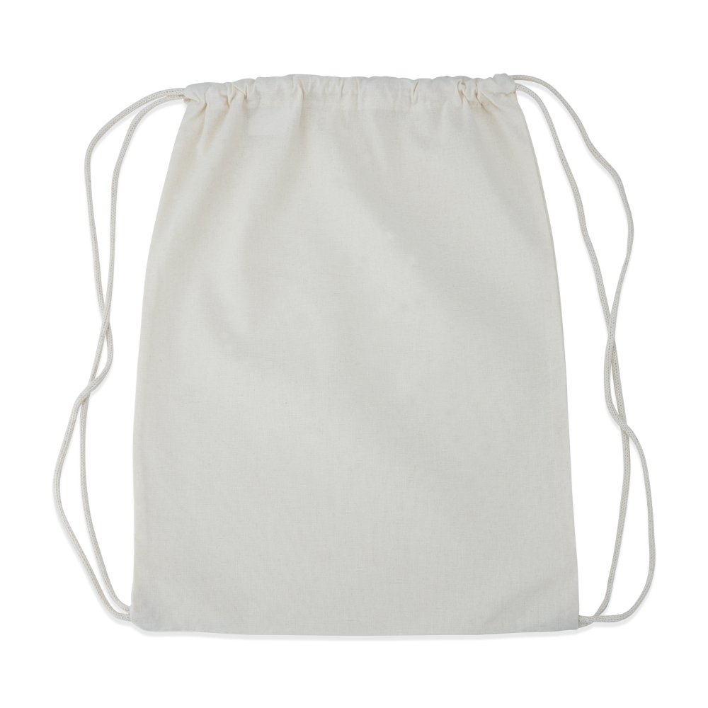 MOCHILA SACO EM ALGODÃO G SPX-14336G NA COR BEGE