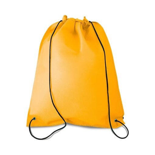 Sacochila Personalizado - Amarelo/Preto | Brindes Brasil