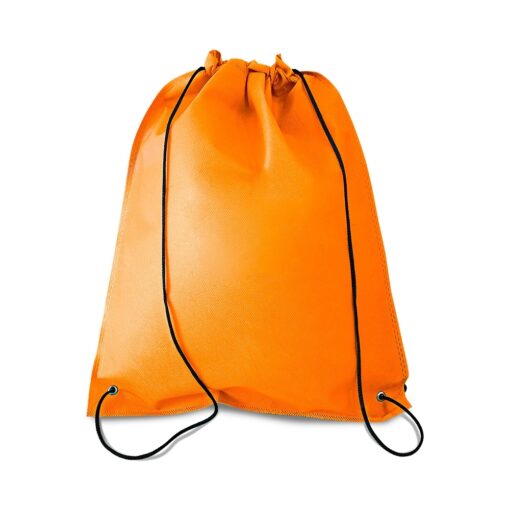 Sacochila Personalizado - Laranja/Preto | Brindes Brasil