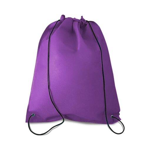 Sacochila Personalizada Tnt - roxo com detalhes em preto
