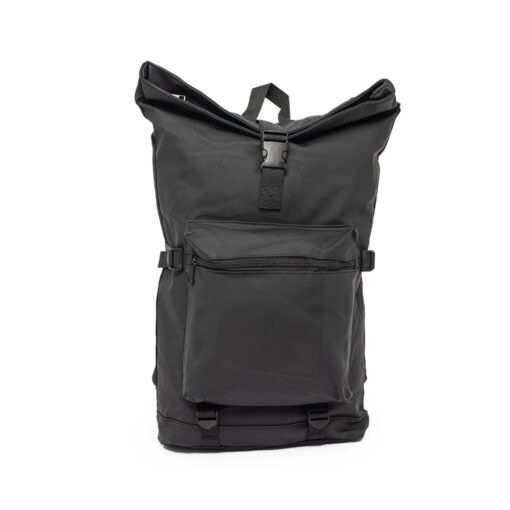 Mochila Personalizada De Couro Sintético 41L na cor preto
