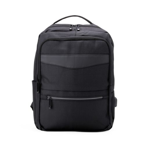 Mochila Promocional De Nylon 22L na cor preto