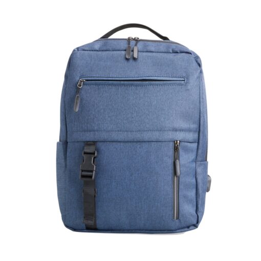 Mochila Para Brindes De Nylon 23L na cor azul