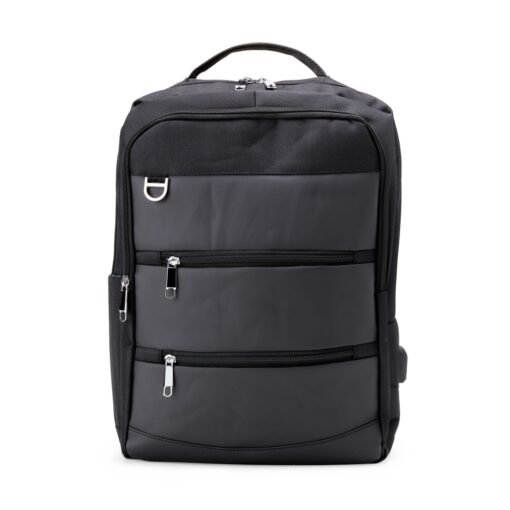 Mochila Personalizada De Nylon 23L na cor preto