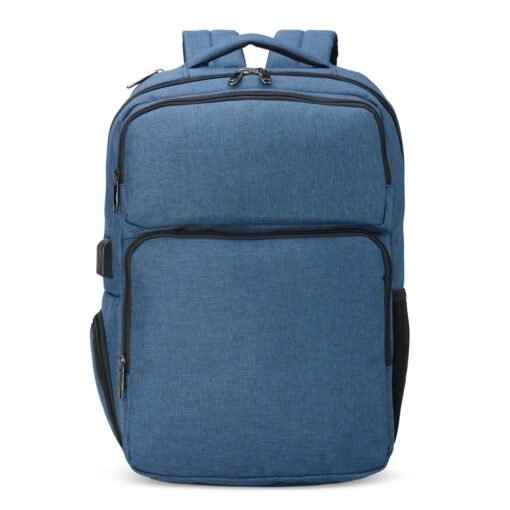 Mochila Para Brindes De Nylon 28L na cor azul