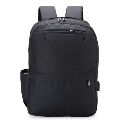 Mochila Personalizada De Nylon USB 24L na cor preto