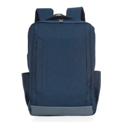 MOCHILA DE NYLON USB 21L SPX-03034-AZU/CIN NA COR AZUL