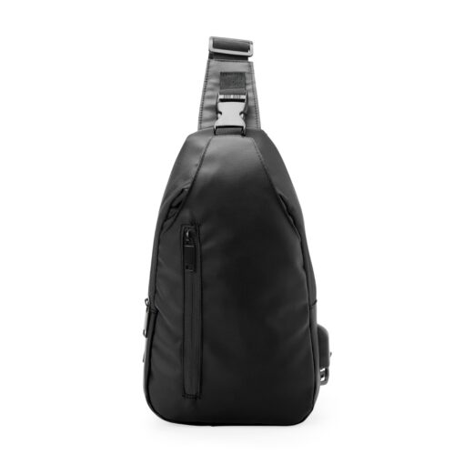 Mochila Personalizada De Ombro 5L na cor preto