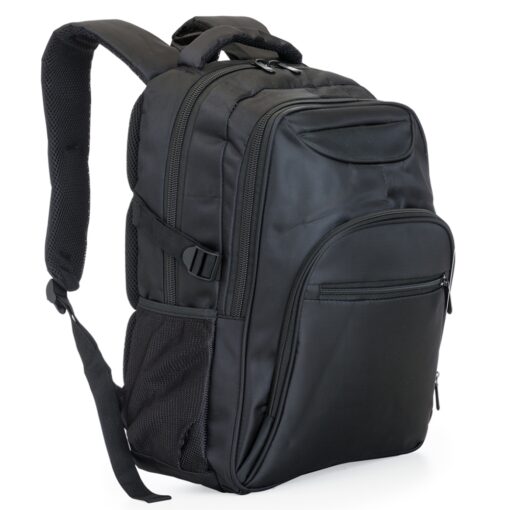 Mochila Personalizada De Poliéster 27L na cor preto